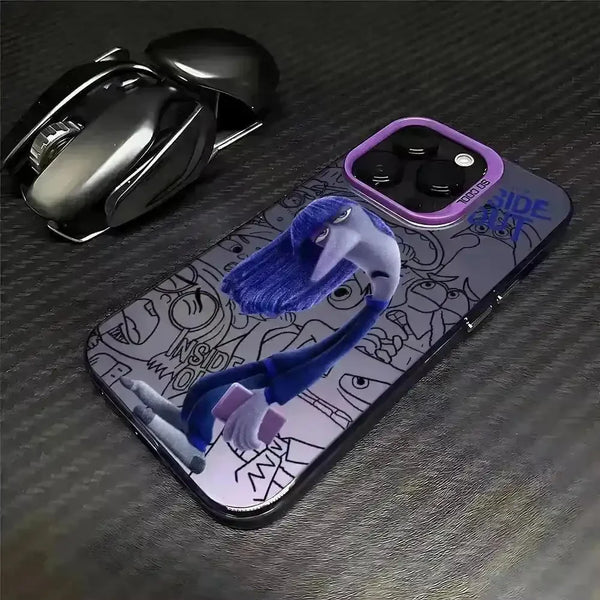 Inside Out Characters Matte Case (For iPhones) - Bear Hugs