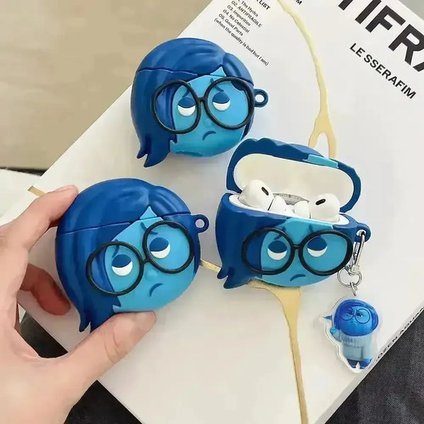Inside Out Emotions Character Case (For Airpods) - Bear Hugs