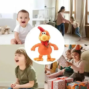 Interactive Chicken Plush Toy (30 cm) - Bear Hugs