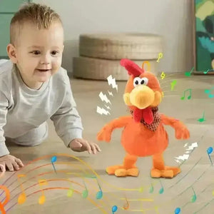 Interactive Chicken Plush Toy (30 cm) - Bear Hugs