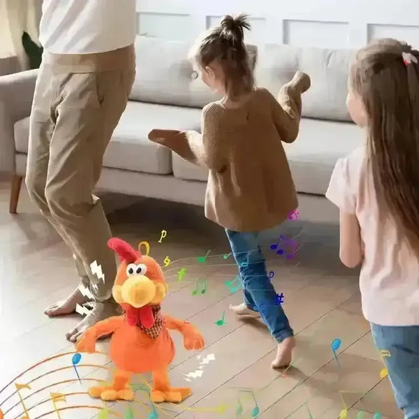 Interactive Chicken Plush Toy (30 cm) - Bear Hugs