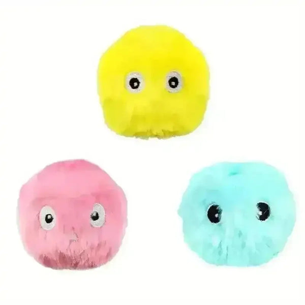 Interactive Chirping Cat Toy Balls - Bear Hugs