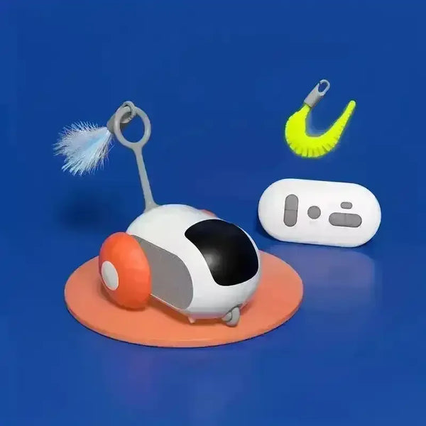 Interactive Dual-Mode Cat Teasing Toy Car - Bear Hugs