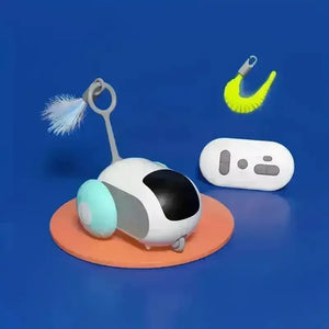 Interactive Dual-Mode Cat Teasing Toy Car - Bear Hugs