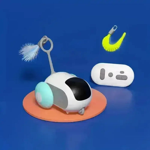 Interactive Dual-Mode Cat Teasing Toy Car - Bear Hugs