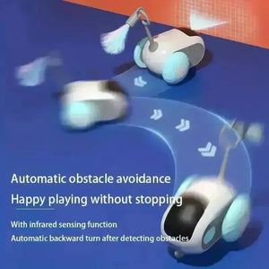 Interactive Dual-Mode Cat Teasing Toy Car - Bear Hugs