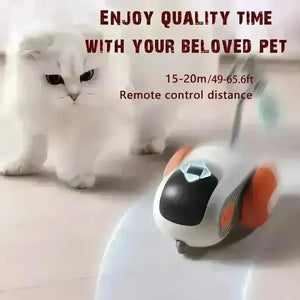 Interactive Dual-Mode Cat Teasing Toy Car - Bear Hugs