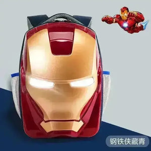 Iron Man 3D Glowing Backpack For Kids and Adults - Bear Hugs