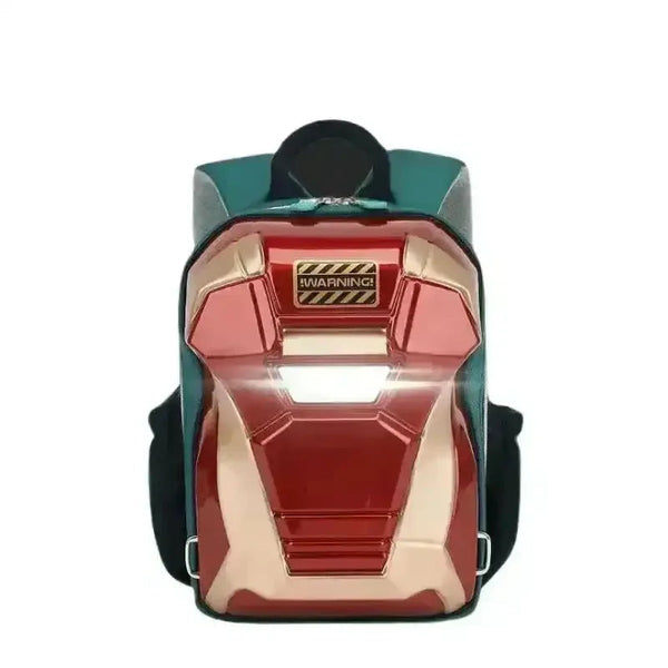 Iron Man 3D Glowing Backpack For Kids and Adults - Bear Hugs