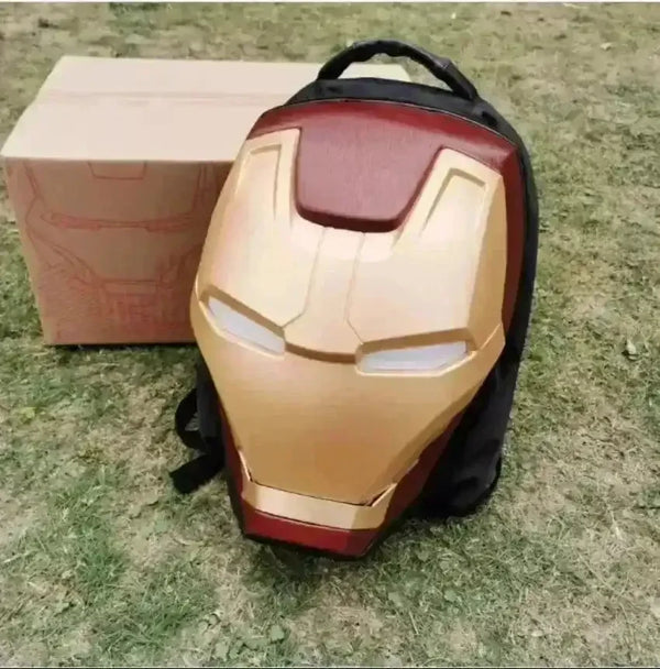 Iron Man 3D Glowing Backpack For Kids and Adults - Bear Hugs