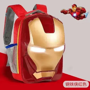 Iron Man 3D Glowing Backpack For Kids and Adults - Bear Hugs