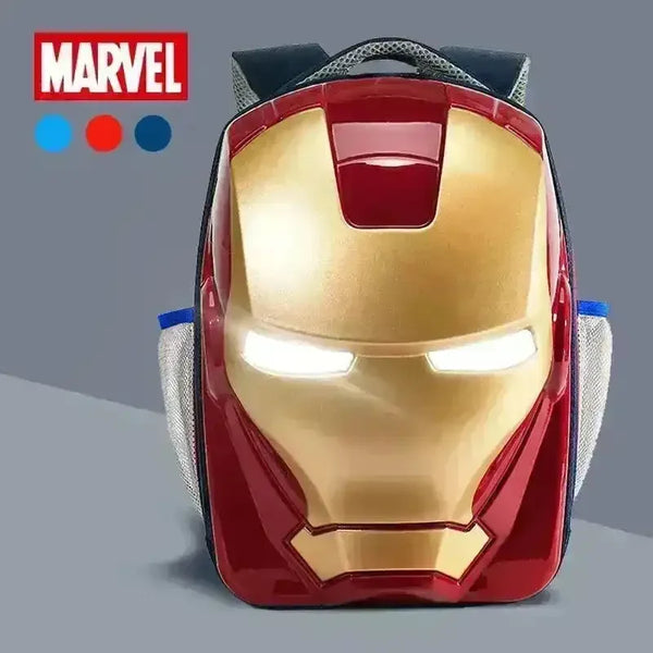 Iron Man 3D Glowing Backpack For Kids and Adults - Bear Hugs