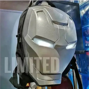 Iron Man 3D Glowing Backpack For Kids and Adults - Bear Hugs