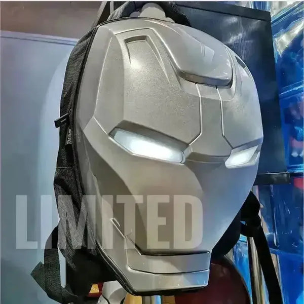 Iron Man 3D Glowing Backpack For Kids and Adults - Bear Hugs