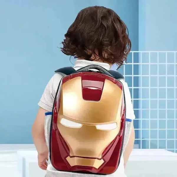Iron Man 3D Glowing Backpack For Kids and Adults - Bear Hugs