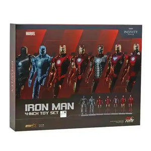 Iron Man Mark 1 to Mark 85 Garage Style Suits - Bear Hugs