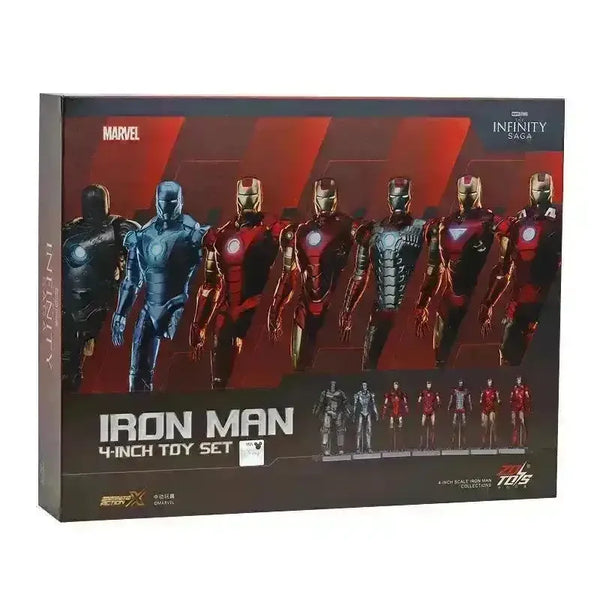 Iron Man Mark 1 to Mark 85 Garage Style Suits - Bear Hugs