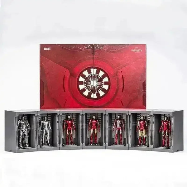 Iron Man Mark 1 to Mark 85 Garage Style Suits - Bear Hugs
