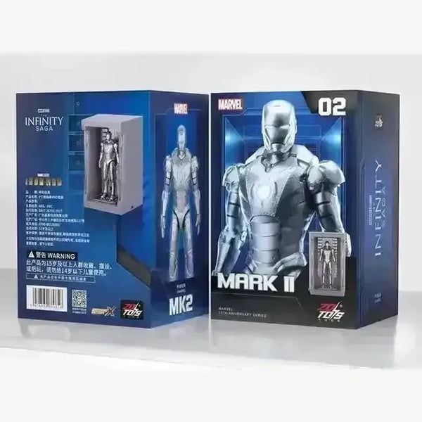Iron Man Mark 1 to Mark 85 Garage Style Suits - Bear Hugs