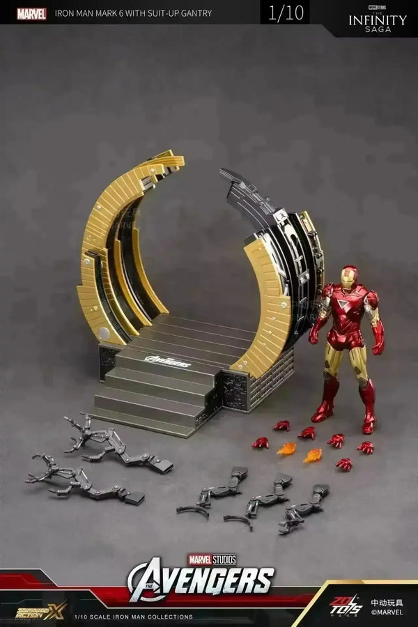 Iron Man ZD Toys Gentry MK6 Action Figure - Bear Hugs