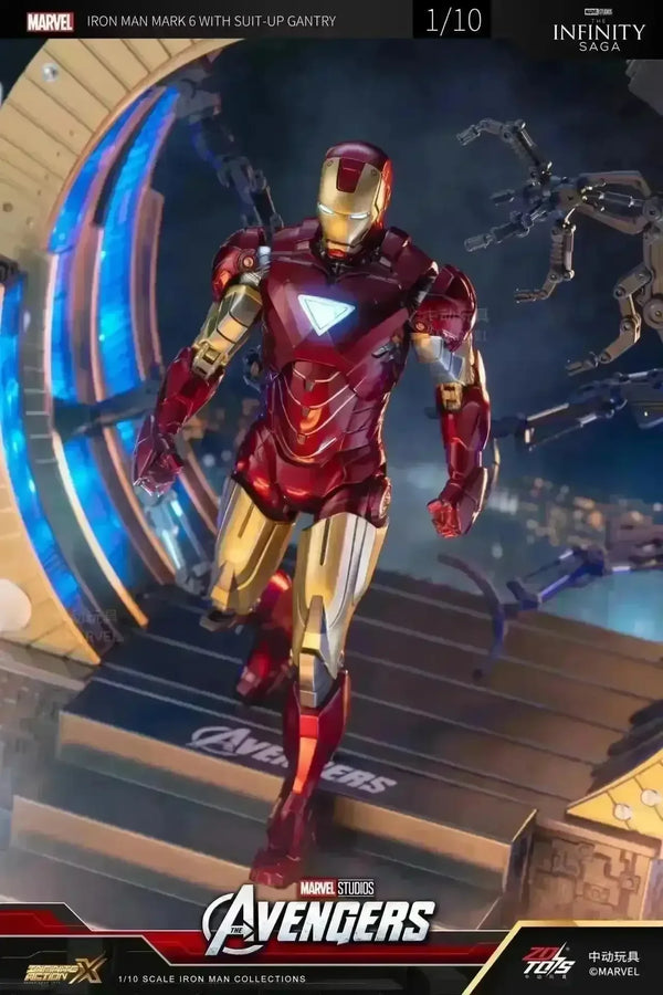 Iron Man ZD Toys Gentry MK6 Action Figure - Bear Hugs