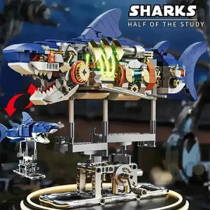 Jaw-some Shark Building Set (687 Pcs) - Bear Hugs