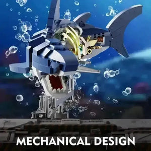 Jaw-some Shark Building Set (687 Pcs) - Bear Hugs