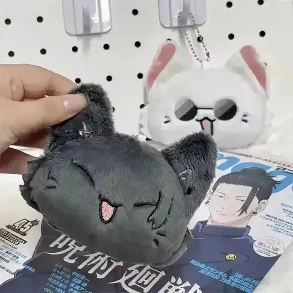 Jujutsu Kaisen Cat Plush Keychains - Bear Hugs
