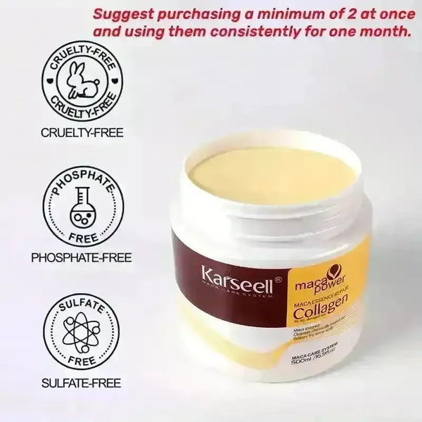 Karseell Intensive Repair Collagen Hair Mask - Bear Hugs