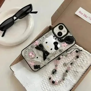 Kawaii Hello Kitty Transparent Case (For iPhones) - Bear Hugs