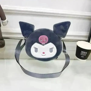 Kawaii Kuromi Plush Cross Body Bag - Bear Hugs