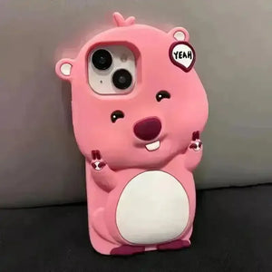 Kawaii Loopy Phone Case (For iPhones) - Bear Hugs