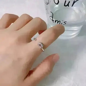 Kawaii Sanrio Characters Silver Ring - Bear Hugs