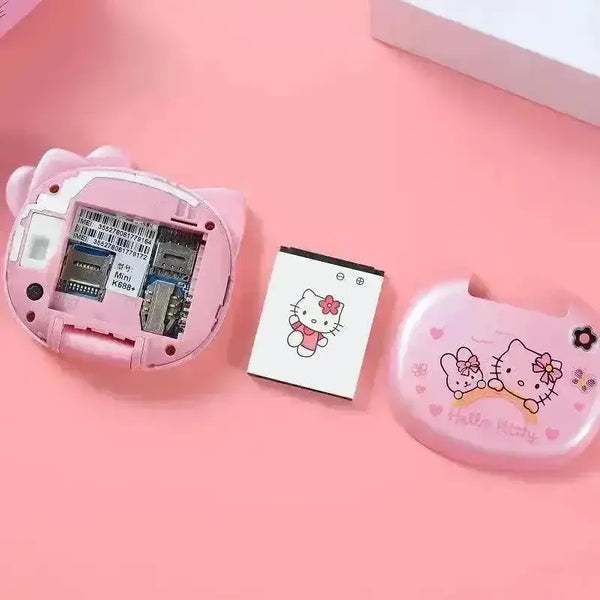 Kawaii Sanrio Hello Kitty K688 Flip Phone - Bear Hugs