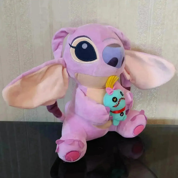 Kawaii Stitch & Angel Plush Dolls (25 cm) - Bear Hugs