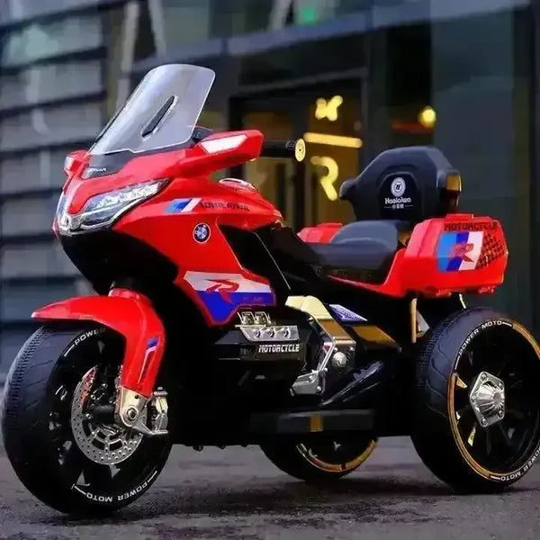 Kids Ride-on Bigwing Three Wheeler Motorcycle - Bear Hugs