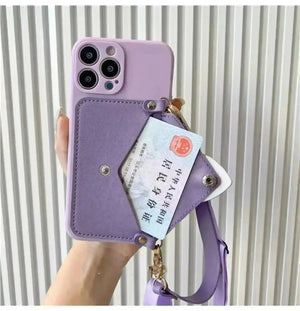 Korean Crossbody Bag Phone Case (For iPhones) - Bear Hugs