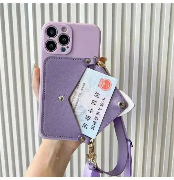 Korean Crossbody Bag Phone Case (For iPhones) - Bear Hugs