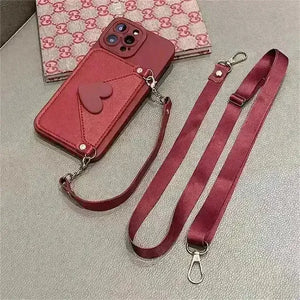 Korean Crossbody Bag Phone Case (For iPhones) - Bear Hugs
