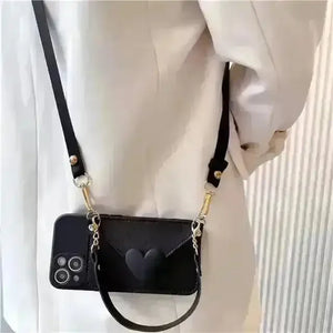 Korean Crossbody Bag Phone Case (For iPhones) - Bear Hugs