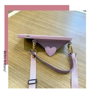 Korean Crossbody Bag Phone Case (For iPhones) - Bear Hugs