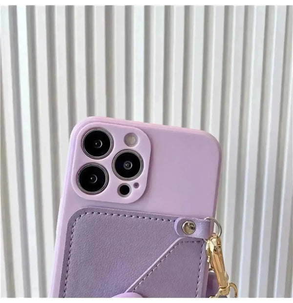 Korean Crossbody Bag Phone Case (For iPhones) - Bear Hugs