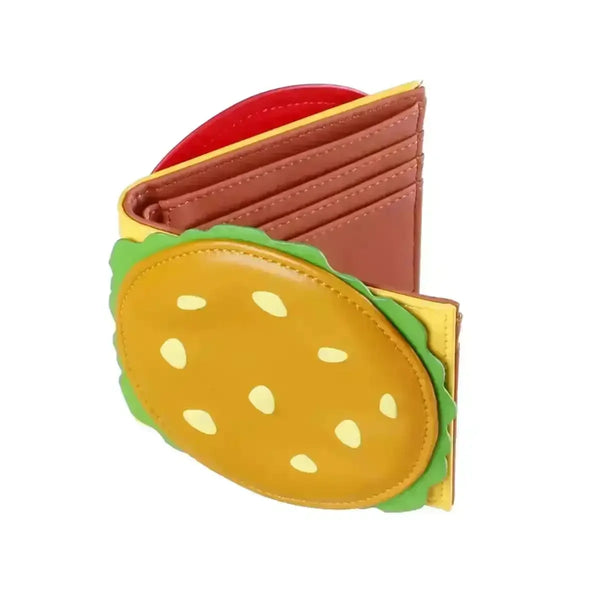 Krabby Patty Burger Shaped Wallet - Bear Hugs