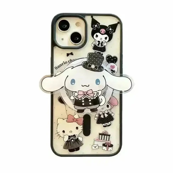 Kuromi and Friends Magnetic Case (For iPhones) - Bear Hugs