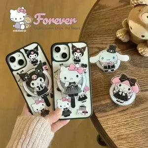 Kuromi and Friends Magnetic Case (For iPhones) - Bear Hugs
