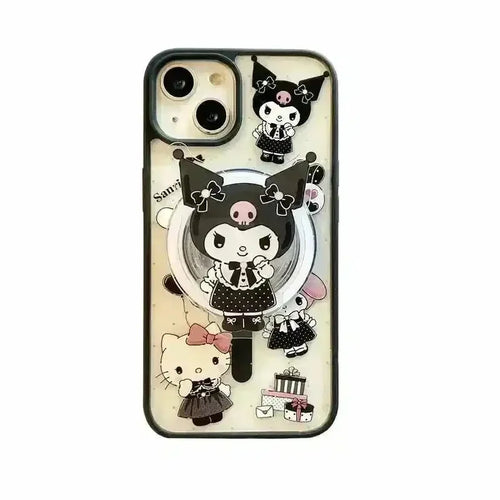 Kuromi and Friends Magnetic Case (For iPhones) - Bear Hugs