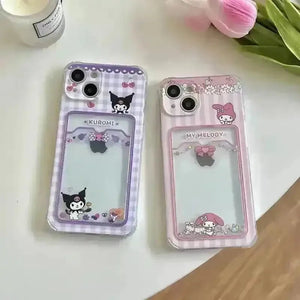 Kuromi & My Melody Duo Charm Case (For iPhones) - Bear Hugs