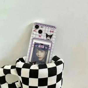 Kuromi & My Melody Duo Charm Case (For iPhones) - Bear Hugs