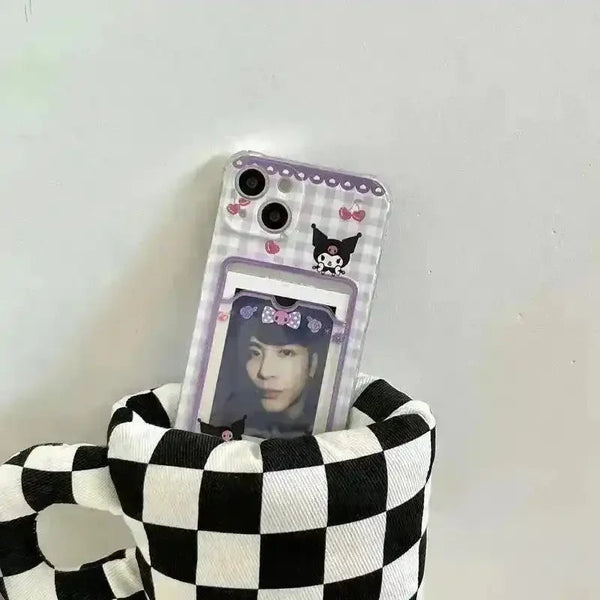 Kuromi & My Melody Duo Charm Case (For iPhones) - Bear Hugs