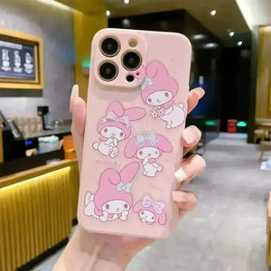 Kuromi and My Melody Silicon Case (For iPhones) - Bear Hugs